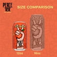 thumbnail image 6 of Peace Tea Just Peachy Canned Iced Tea, 12 fl oz, 12 Pack, 6 of 16