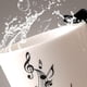 thumbnail image 4 of Taza de cerámica Cateissary guitarra negra 10x7.5 cm, 4 of 6