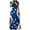 Blue D, variant on Edvintorg 4Th Of July Vacation Dresses for Women 2025 Fashion Independence Day Printed Crew Neck Short Sleeve Casual Beach Dress with Pocket Long Dresses for Women