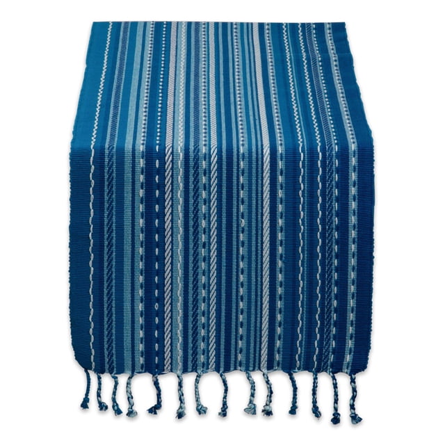 Camino de mesa DII Colección Southwest azul 14x72 cm