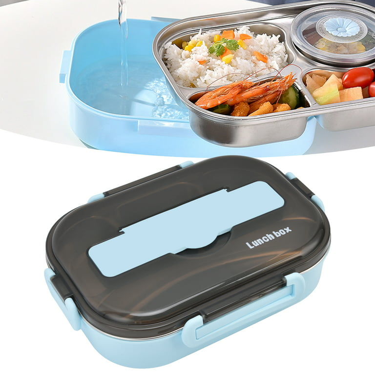 Small Stainless Steel Insulated Lunch Box, Bento Box for School and Work,  Outdoor Lunch Camping Portable Lunch Box, Layered, Compartmentalized Lunch  Boxes (Brin 