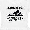 thumbnail image 4 of Inktastic Virginia Vacation Someone Loves Me Girls Toddler Dress, 4 of 5