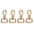 thumbnail image 2 of GUOOL 4 Pcs Fermoirs Mousqueton Porte-Clés Connecteur Charmes - Doré, 2 of 9