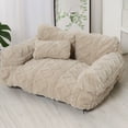 thumbnail image 3 of Pet Bed Washable Cushion, Cozy Elevated Sofa for Cats Small Dogs, Soft Cotton Cover Removable, Non Slip Base Indoor Living Room Bedroom Balcony Use, 3 of 6