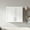White, variant on Wall Mountable | Ideal for Overhead Storage | Made of Durable 15mm E1 Particleboard
