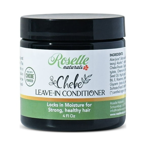 Chebe Leave-In Conditioner, Moisturizing, Hair Repair Made with Chebe Powder, Chebe Oil and Rosemary Essential Oil