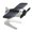 Silver, variant on harmtty Car Air Freshener Mini Dashboard Decoration Solar Powered Airplane Model Aromatherapy Diffuser Car Fragrance