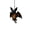 B(Black), variant on Decorr 2Pcs Halloween Hanging Bat Decor, 5.9 Inch 3D Printed Hollow Out Bat Ornament, Spooky Bat Lantern Holder, Halloween Decorations for Tree Window Porch Haunted House & Party, Light Not Included