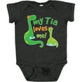 thumbnail image 3 of Inktastic My Tia Loves Me Dinosaur Boys Baby Bodysuit, 3 of 5