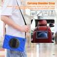 thumbnail image 5 of SaniMore for Samsung Galaxy Tab A9 Case (8.7" 2023 SM-T550 SM-P550), Rotating Handle Shoulder Strap Bracket Drop Resistant Tri-layer Heavy Duty Protective Shcokproof Tablet Cover, Navyblue, 5 of 18