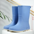 thumbnail image 6 of Wensltd Women's Waterproof Rain Boots Mid Calf Comfort Women Garden Boots Fashion Casual Waterproof Shoes, 6 of 7