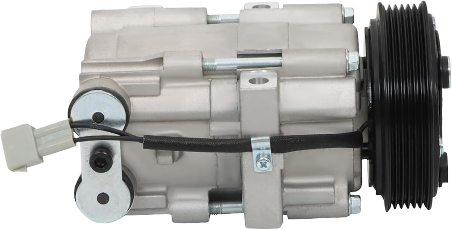 Genrics AC Compressor with AC Clutch CO 101640C Replacement for Ford Escape 3.0L 2001-2007 Mazda Tribute 3.0L 2001-2006