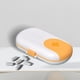 thumbnail image 3 of Pastillero diario con bolsillo para 6 pastillas, resistente a la humedad y al agua. Amarillo blanco, 3 of 9