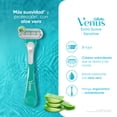 thumbnail image 2 of Rastrillo para Mujer Gillette Venus Extra Suave Sensitive con Aloe, para Piel Sensible 2 pzas, 2 of 5