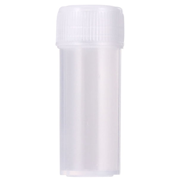 50pcs Botella de aguja DIY Punto de cruz Transparente Aguja de coser Tubo de almacenamiento Contenedor de aguja