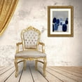 thumbnail image 3 of Thompson, Justin 19x24 Gold Ornate Wood Framed with Double Matting Museum Art Print Titled - Connected on Silver II, 3 of 4