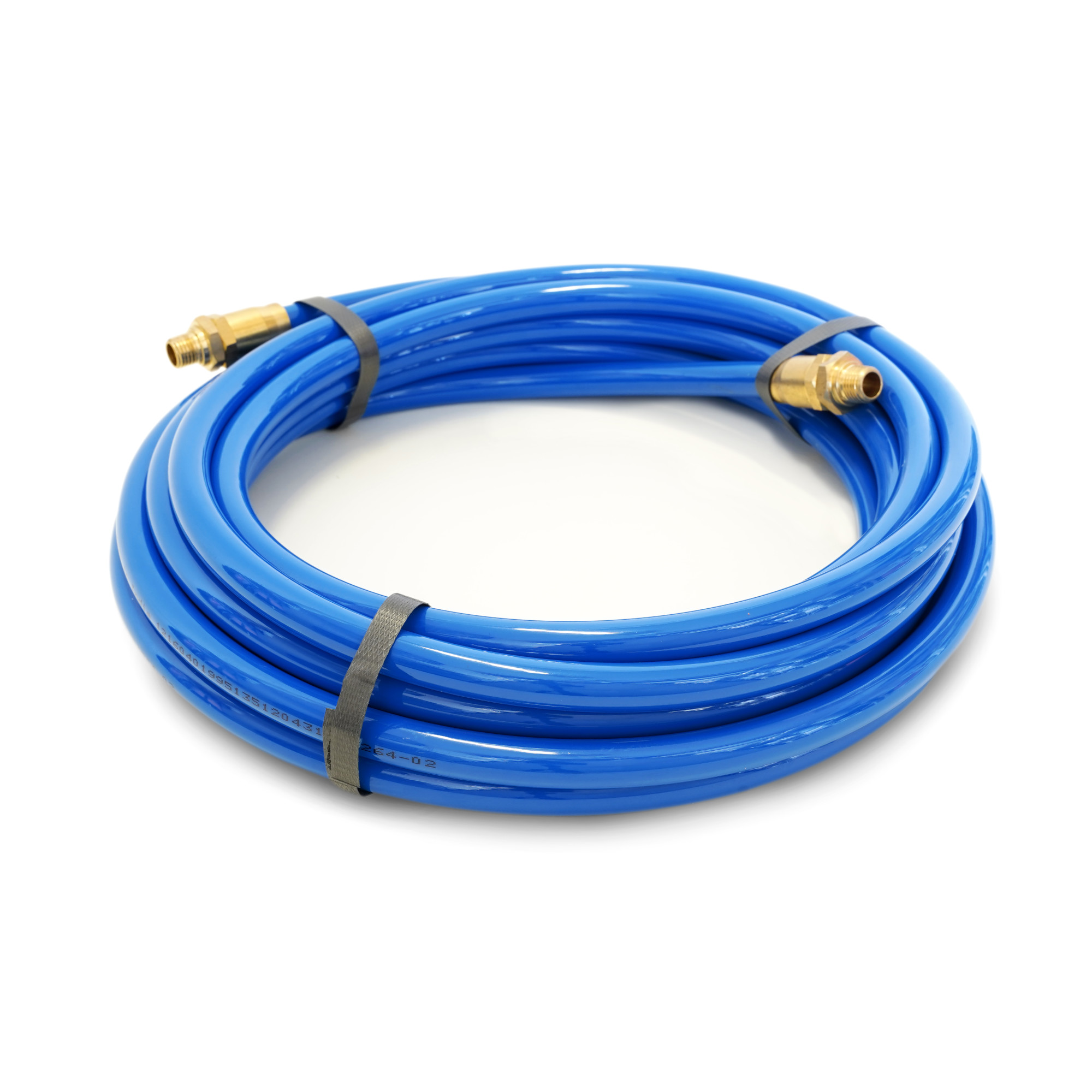 STEELMAN 50049-IND 25-Foot 3/8-Inch ID Air Hose with Reusable 1/4-Inch NPT Brass Fittings
