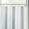 thumbnail image 3 of Madison Park Aqua Shower Curtains, Cotton Floral with 12 Button Holes, 72" x 72", 3 of 5