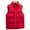 c01Red, variant on Men's Pocketed Waistcoat Thickened Sleeveless Stand-Up Collar Zipper Vest Cotton Jacket Hoodless Winter Casual Coat Red XXXXL