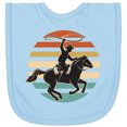 thumbnail image 2 of Inktastic Rodeo Team Roping Cowboy Newborn Bib, 2 of 3