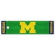 Sports Licensing Solutions, LLC 9075 Michigan Putting Green Runner 18"x72" – image 1 sur 3