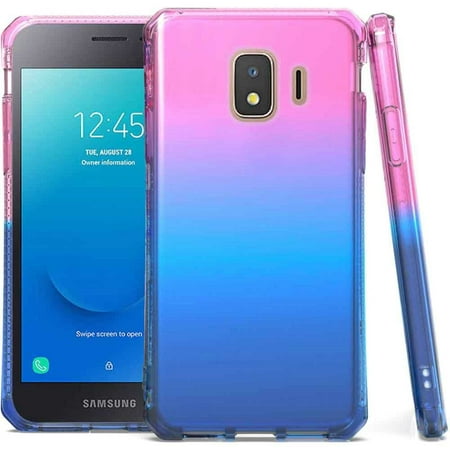 Samsung Galaxy J2 (2019) Case, by Insten Three Tone Shockproof 1.8mm TPU Rubber Candy Skin Case Cover For Samsung Galaxy J2 (2019) -