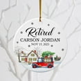 thumbnail image 4 of Personalized Retired Journey Christmas Ceramic Ornament Gifts for Dad Mom, Custom Name & Date Retired Ceramic Ornaments, Happy Retired Ornament Xmas 2025, Retired Ornament Christmas Tree Decorations, 4 of 6