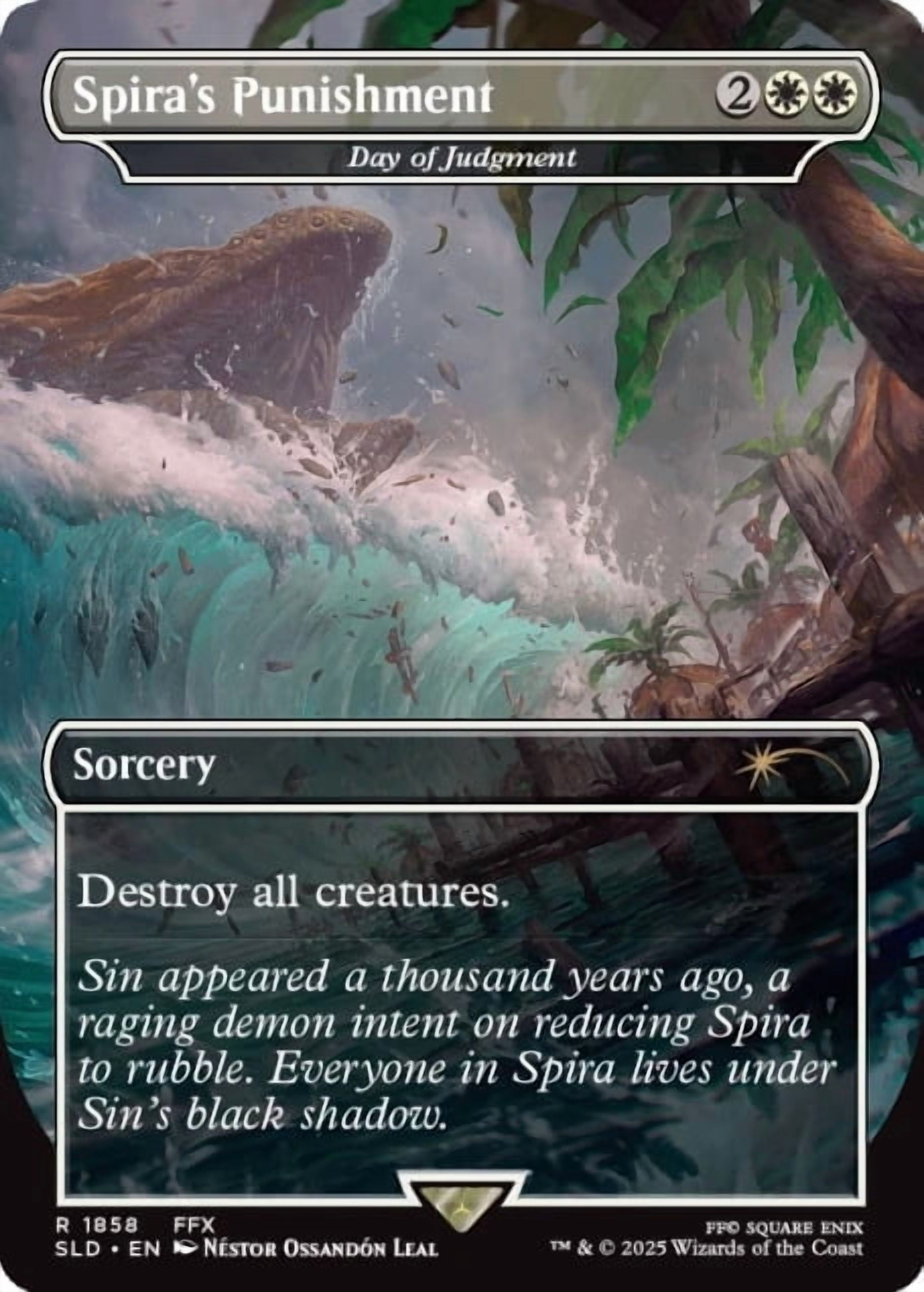 Magic: The Gathering, Secret Lair x FINAL FANTASY, Game Over