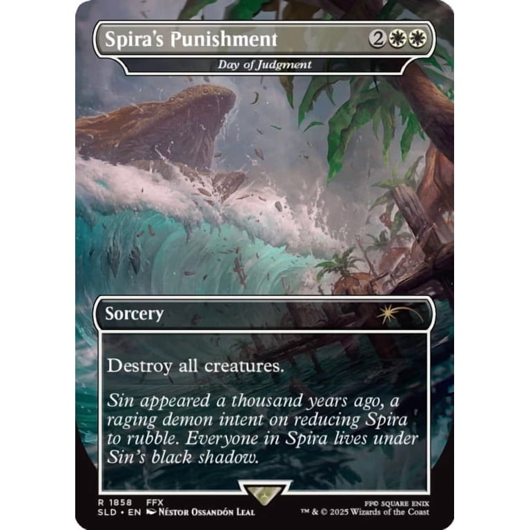 Magic: The Gathering Secret Lair x FINAL FANTASY Game Over, Foil