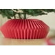 thumbnail image 5 of Collar de árbol de Navidad de panal de 26 pulgadas | Falda de cobertura tipo cesta con base de árbol para árboles artificiales de 6 pies 7,5 pies 9 pies | Material elegante de papel | Escondites,, 5 of 9