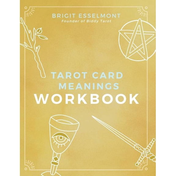 Tarot Card Meanings Workbook, (Paperback)