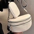 thumbnail image 2 of Bolsa de pecho con múltiples bolsillos bandolera de cuero de PU informal con mini monedero para fiesta Ndcxsfigh Para Estrenar, 2 of 9