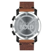 ساعة Movado Mens Bold Black Dial Watch - 3600540
