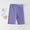 Purple, variant on Girls Athletic Shorts Loose Fit Purple Shorts Elastic Summer Toddler Girl Clothes 5-6 Years