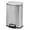 Silver, variant on Innovaze 1.3 Gallon Trash Can, Step-on Bathroom and Office Trash Can, Stainless Steel