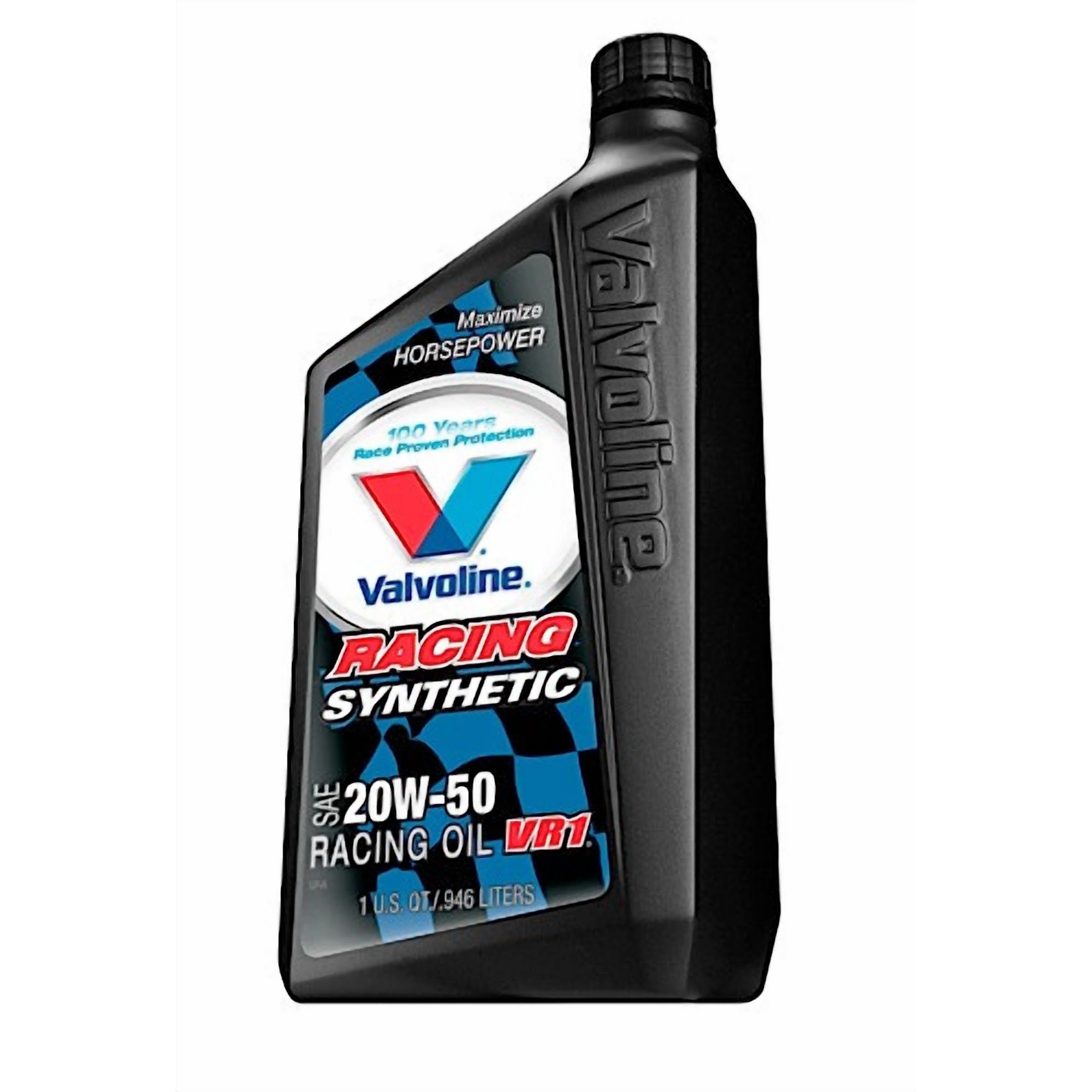 Valvoline Oil 679082 VR1 Racing Oil; SAE 20W-50; Synthetic; 1