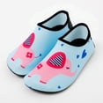 thumbnail image 5 of Kids Boys Girls Swim Water Shoes, Toddler Kids Swim Water Shoes Non-Slip Quick Dry Beach Shoes,Barefoot Sports Shoes Aqua Socks for Beach Outdoor Sports Hot Pink 24, 5 of 5
