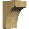 thumbnail image 1 of Ekena Millwork BKTW04X04X06CVRO Support Clarksville 3.5 x 4 x 6 Po, Chêne Rouge, 1 of 2