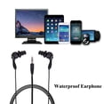 thumbnail image 4 of Audífonos intrauditivos deportivos portátiles Conector de 3,5 mm para iPod MP3 (Negro) Tmvgtek Para estrenar, 4 of 9