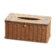 thumbnail image 3 of Elodie Paper Rope Tissue Box Boho Tissue Paper Holder for Washroom Bathroom Kitchen D, 3 of 8