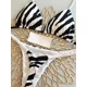 thumbnail image 2 of Bañador triangular para mujer, traje de baño brasileño de 2 piezas con pliegues, conjunto de Bikini liso con realce, conjunto de Bikini Sexy 2024, 2 of 5