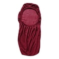 thumbnail image 2 of Protector de asiento de silla con funda elástica para silla, funda de repuesto lavable y reutilizable, funda de asiento duradera para cafetería, , rojo Salvador funda para sillas, 2 of 9
