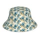 thumbnail image 1 of Balery Vintage Blue Flowers Sombreros para el sol para hombre y mujer, sombrero de pescador con UPF 50+, 1 of 6
