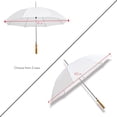 thumbnail image 5 of Anderson Umbrella Wedding Umbrella - 60" Umbrella - Manual Open - 10 Pack (White), 5 of 5