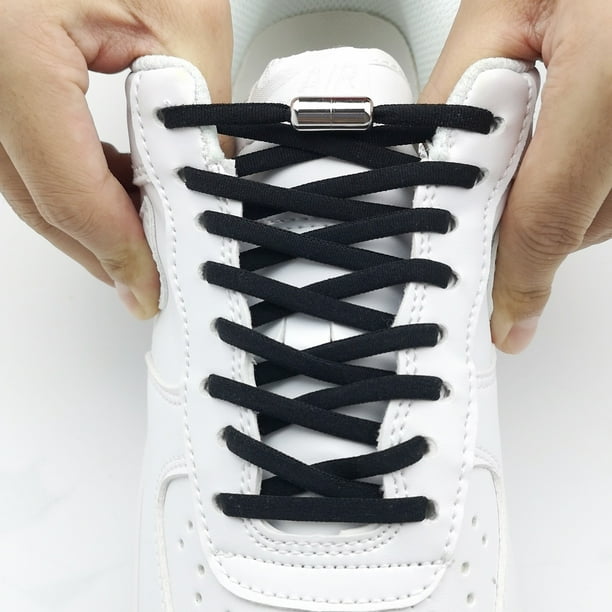 Elastic Shoe Laces for Kids and Adults Sneakers Elastic No Tie Shoelaces