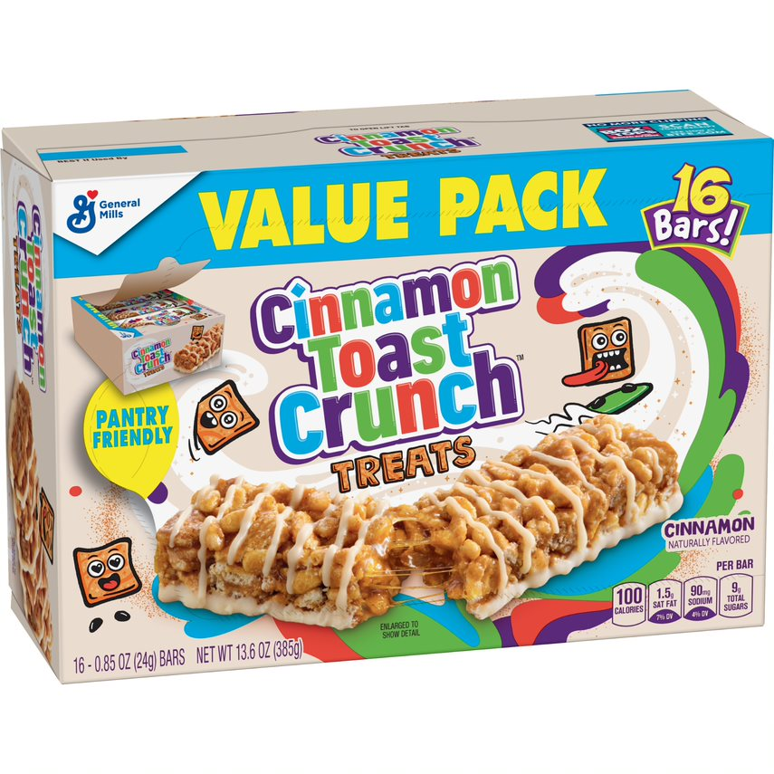 Cinnamon Toast Crunch Treat Bars, 16 ct