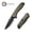 Green, variant on CIVIVI Baklash Pocket Knives 3.5" 9Cr18MoV Blade C801H