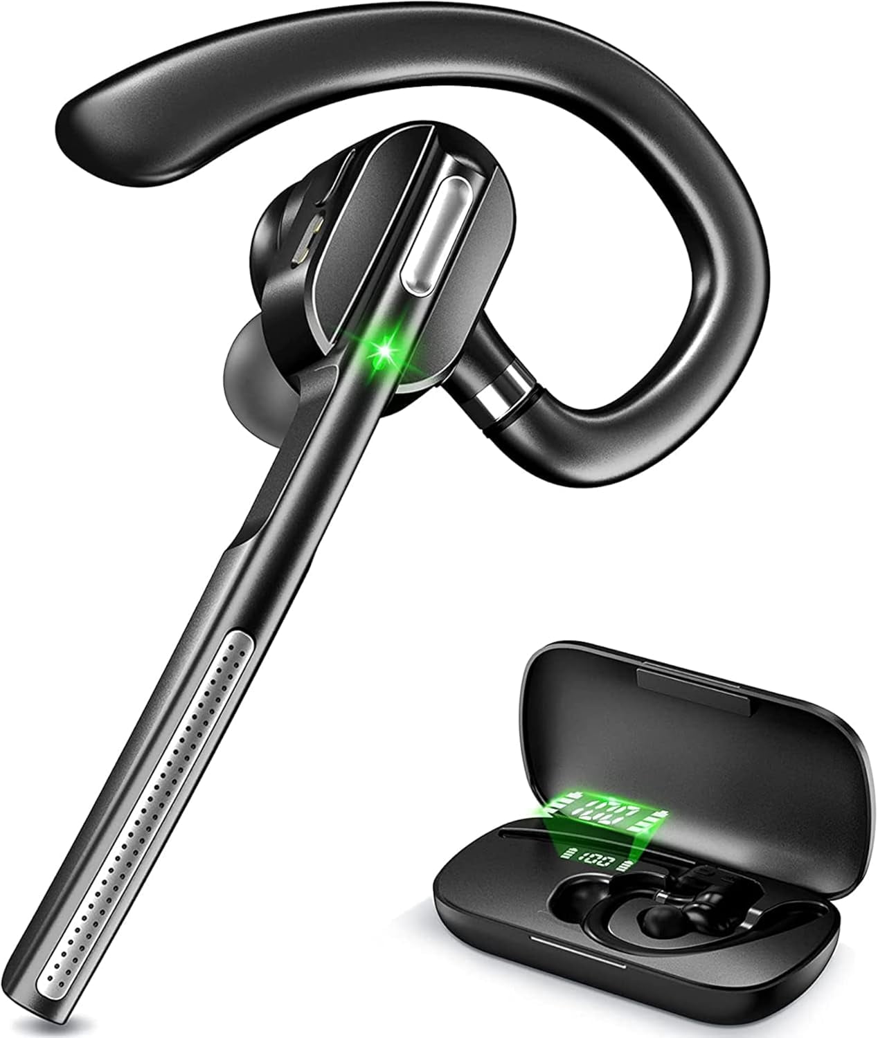HRTGFD-Wireless Headset, Bluetooth Headset with Microphone
