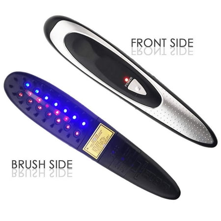 Scalp Stimulation Hair Comb - Scalp Massaging Hair Vibration Comb with Lights for Hair (Best Hairbrush For Scalp Stimulation)