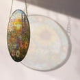 thumbnail image 4 of Wildflowers Stained Glass Suncatcher, Mountain Sunset Stained Glass, Wildflowers Window Hangings, Gift for Mom, Flowers Suncatcher, Stained Glass Ornament 2025, Holiday, 4 of 6